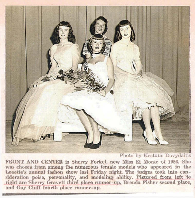 Dave MacDonald’s wife Sherry runner-up in Miss El Monte contes 